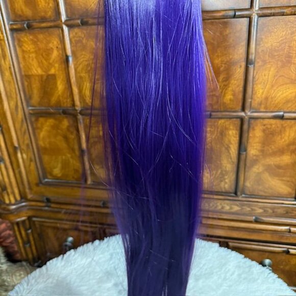 NWOT Royal Purple Premium Silky Straight 25" Comfort Comb-In Synthetic Extension - Picture 8 of 11